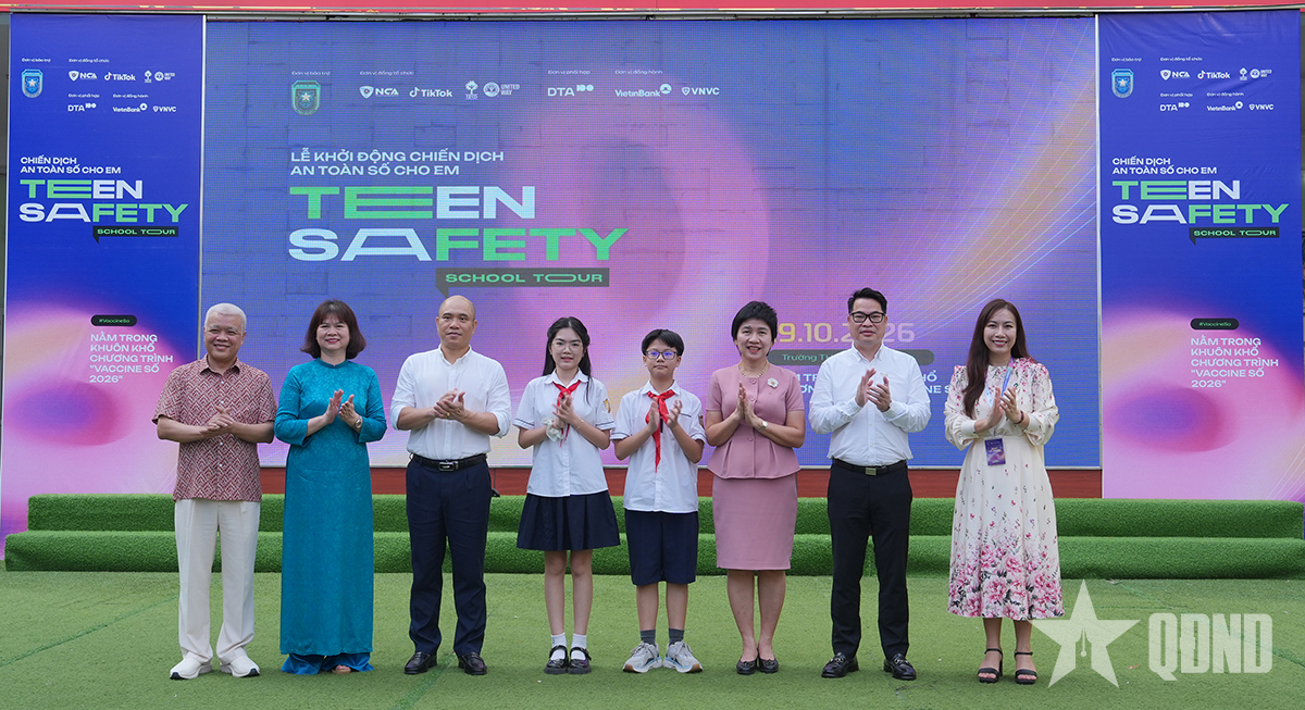 Teen Safety School Tour 2026: Đưa kỹ năng an toàn số đến gần học sinh